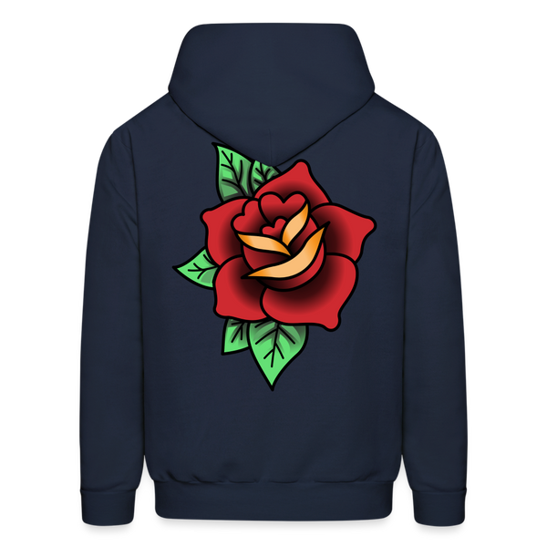 ROSE  Zip Up Hoodie - navy