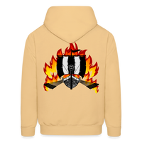 VIKING BATTLE Hoodie - light yellow