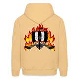 VIKING BATTLE Hoodie - light yellow