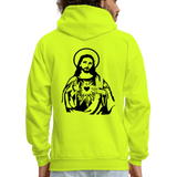 JESUS Hoodie - safety green