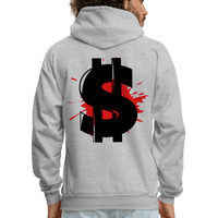 BLOOD MONEY Hoodie - heather gray