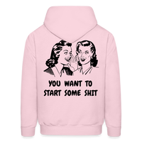 START SOME Hoodie - pale pink