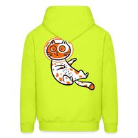 SPACE CAT 3 Hoodie - safety green