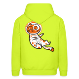 SPACE CAT 3 Hoodie - safety green