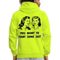 START SOME Hoodie - safety green