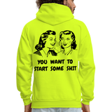 START SOME Hoodie - safety green