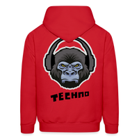 TECHNO 3 Hoodie - red