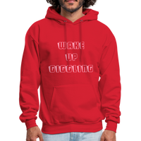 WAKE UP Hoodie - red