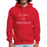 WAKE UP Hoodie - red