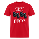 CAT FLAG - red