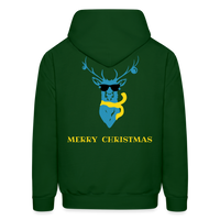 UGLY SWEATER 12 Hoodie - forest green