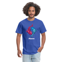 PISCES - royal blue