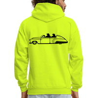 BEAR WITH ME Hoodie - safety green