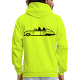 BEAR WITH ME Hoodie - safety green