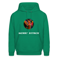 HEART ATTACK Hoodie - kelly green