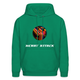 HEART ATTACK Hoodie - kelly green