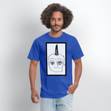 Drawing - royal blue