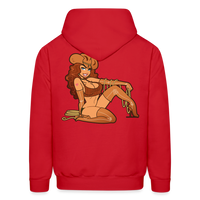 TIE ME UP  Hoodie - red