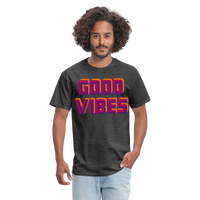 GOOD VIBES - heather black