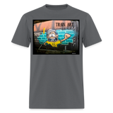 Train Art - charcoal