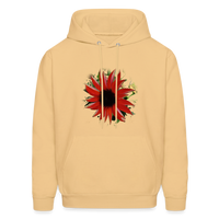 BURST Hoodie - light yellow