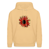 BURST Hoodie - light yellow