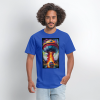 Fire - royal blue