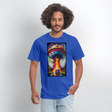 Fire - royal blue