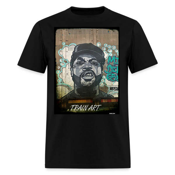Train Art - black