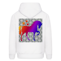 HORSE BACK Hoodie - white