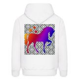 HORSE BACK Hoodie - white