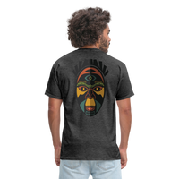 AFRICAN MASK 3 - heather black