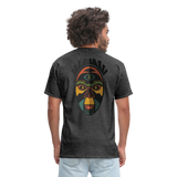 AFRICAN MASK 3 - heather black