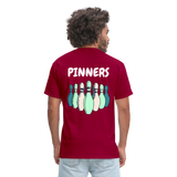 PINNERS - dark red