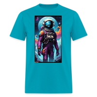 Astronaut  Fuzzy - turquoise