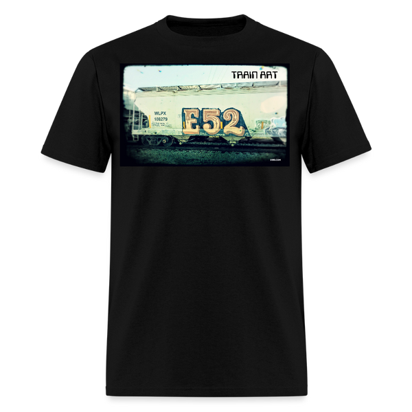 Train Art - black