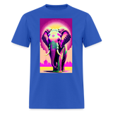 Elephant Love - royal blue