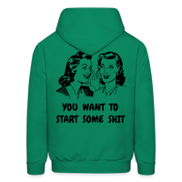 START SOME Hoodie - kelly green