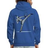 NINJA Hoodie - royal blue