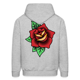 ROSE  Zip Up Hoodie - heather gray