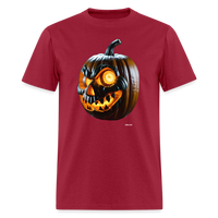 Pumpkin Face - dark red