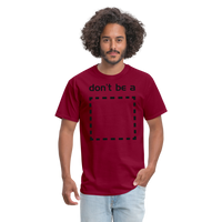 SQUARE - burgundy