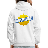 AWESOME Hoodie - white