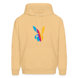 COLOR PLAY Hoodie - light yellow