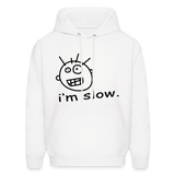 SLOW Hoodie - white