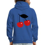 CHERRY TOP Hoodie - royal blue