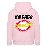 CRACK Hoodie - pale pink