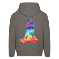 PEACE Hoodie - asphalt gray