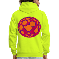 BUILD A MOON Hoodie - safety green