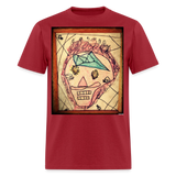 Drawing - true red
